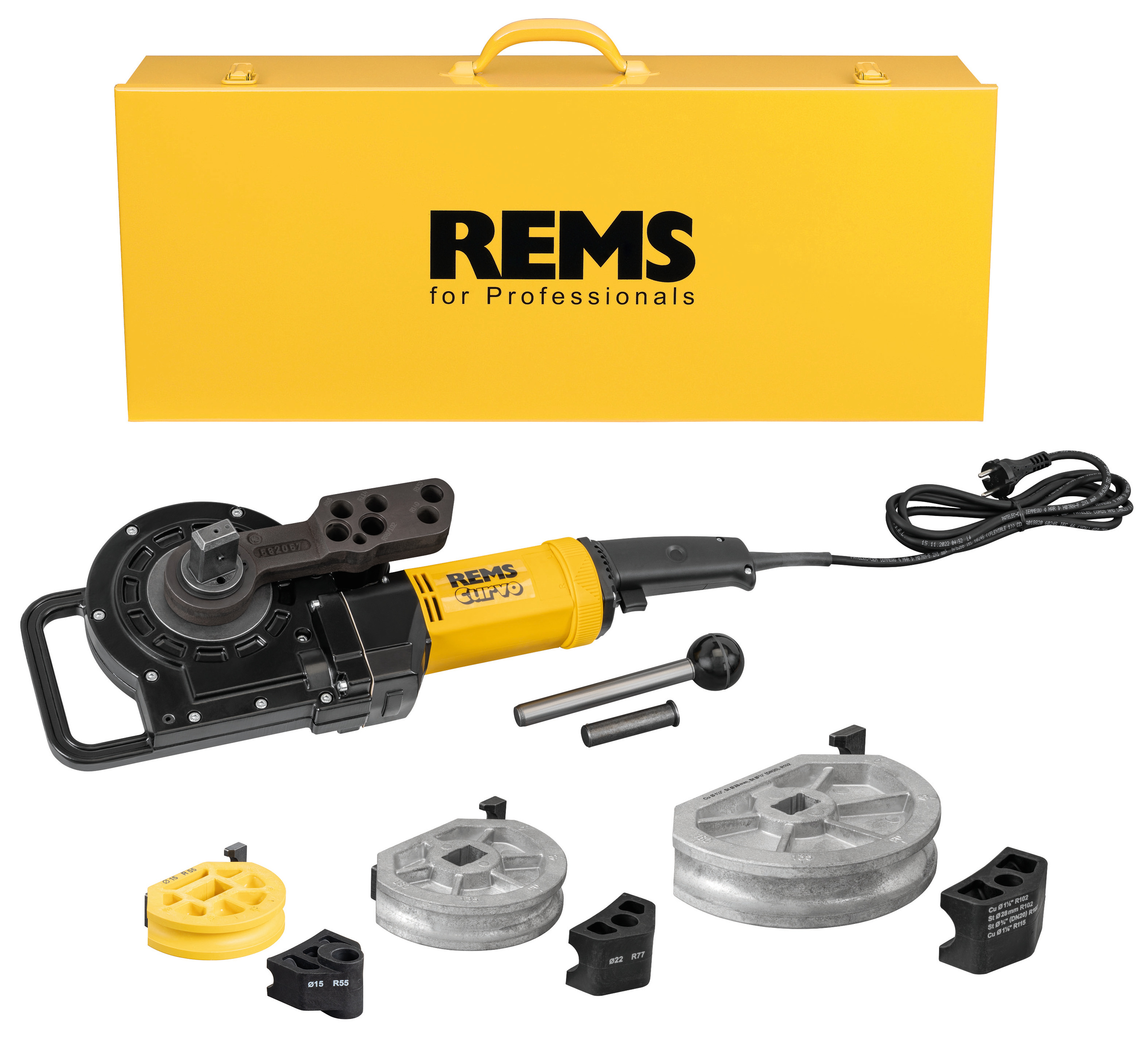 REMS Curvo Set 15-22-28 för Rostfritt.