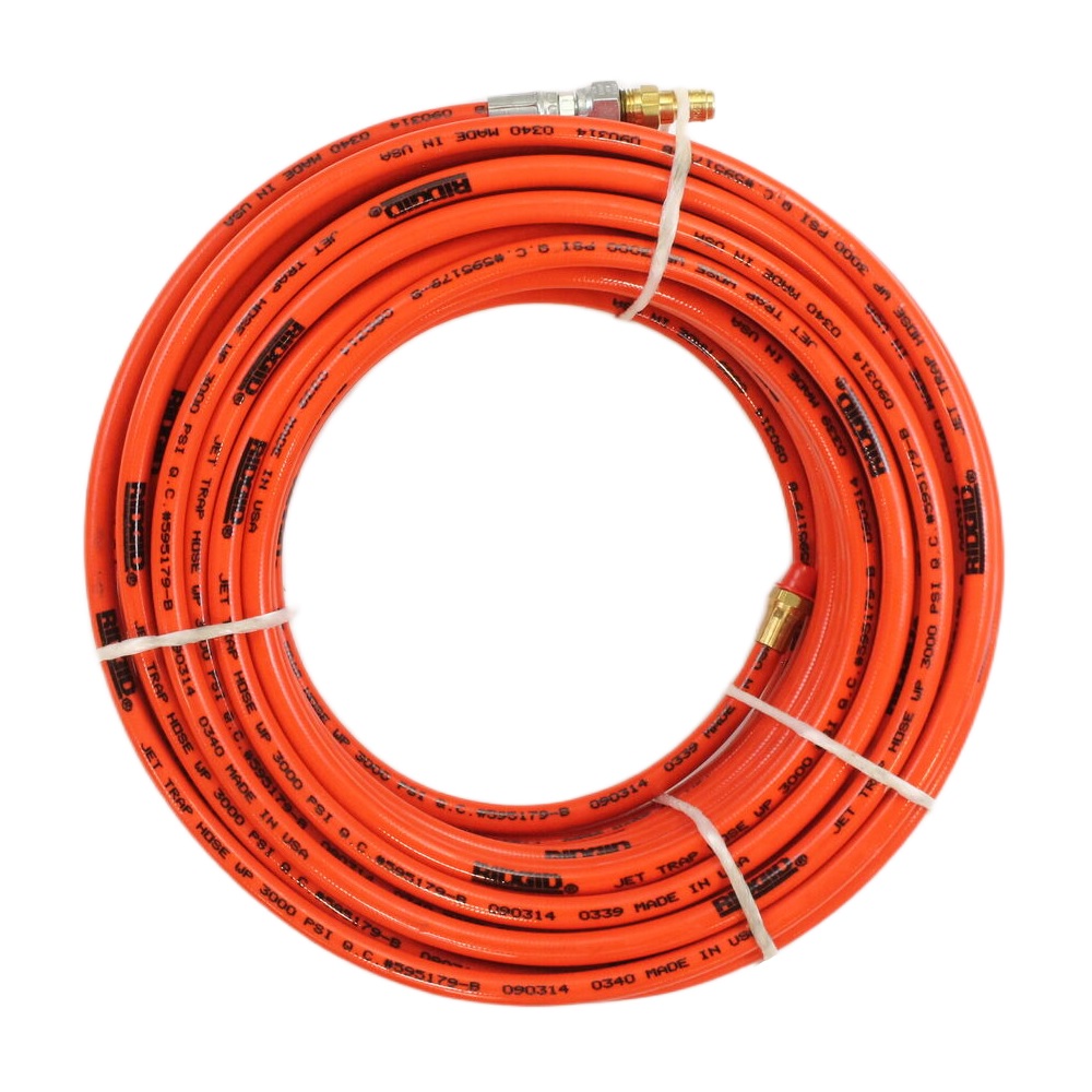 Ledrörsslang Orange 3/16", 1/4" x 15m H-1450.
