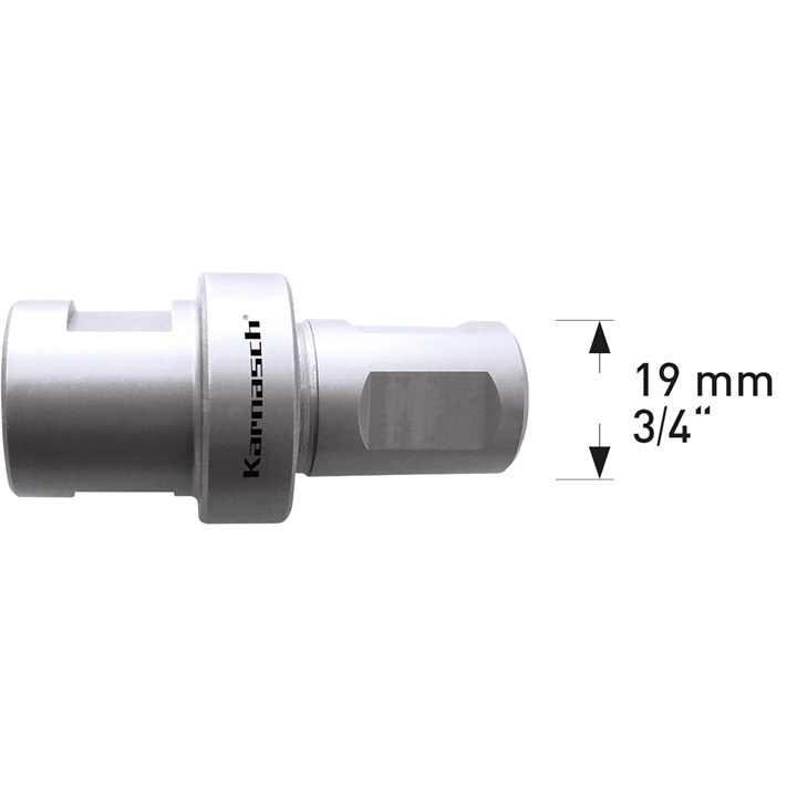 Karnasch Adapter Weldon 19 mm (3/4")