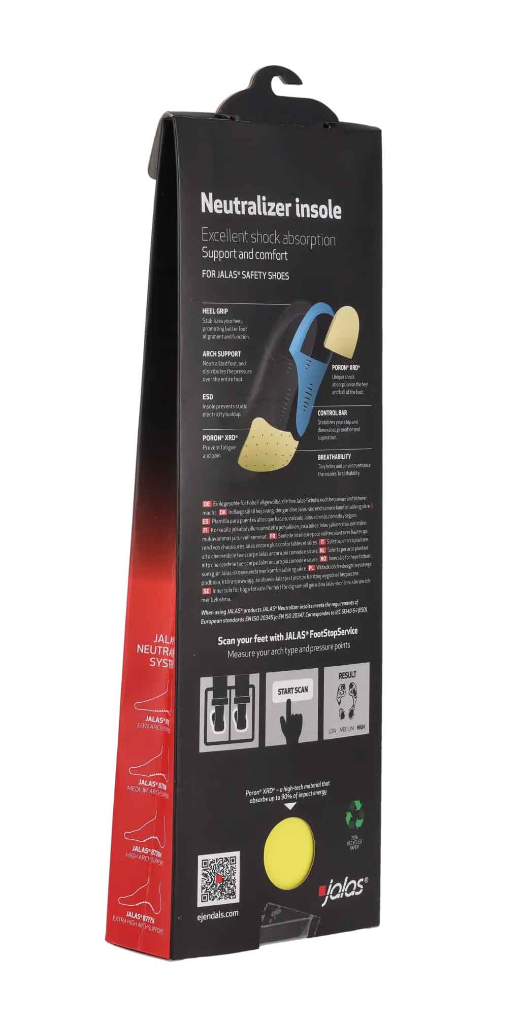 Innersula JALAS® 8709H NEUTRALIZER HIGH ARCH - Bild 3