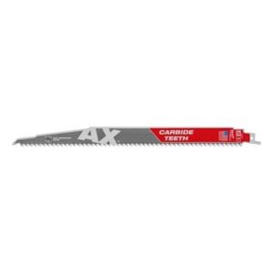 Milwaukee THE AX™ CARBIDE tigersågblad 300 mm 5 TPI artikelnummer 48005227.