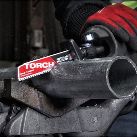Milwaukee Tigersågblad TORCH™ NITRUS CARBIDE™ Metall 300 mm 8 TPI 5-pack - Bild 2