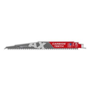 Milwaukee THE AX CARBIDE tigersågblad 230 mm 5 TPI 5-pack.