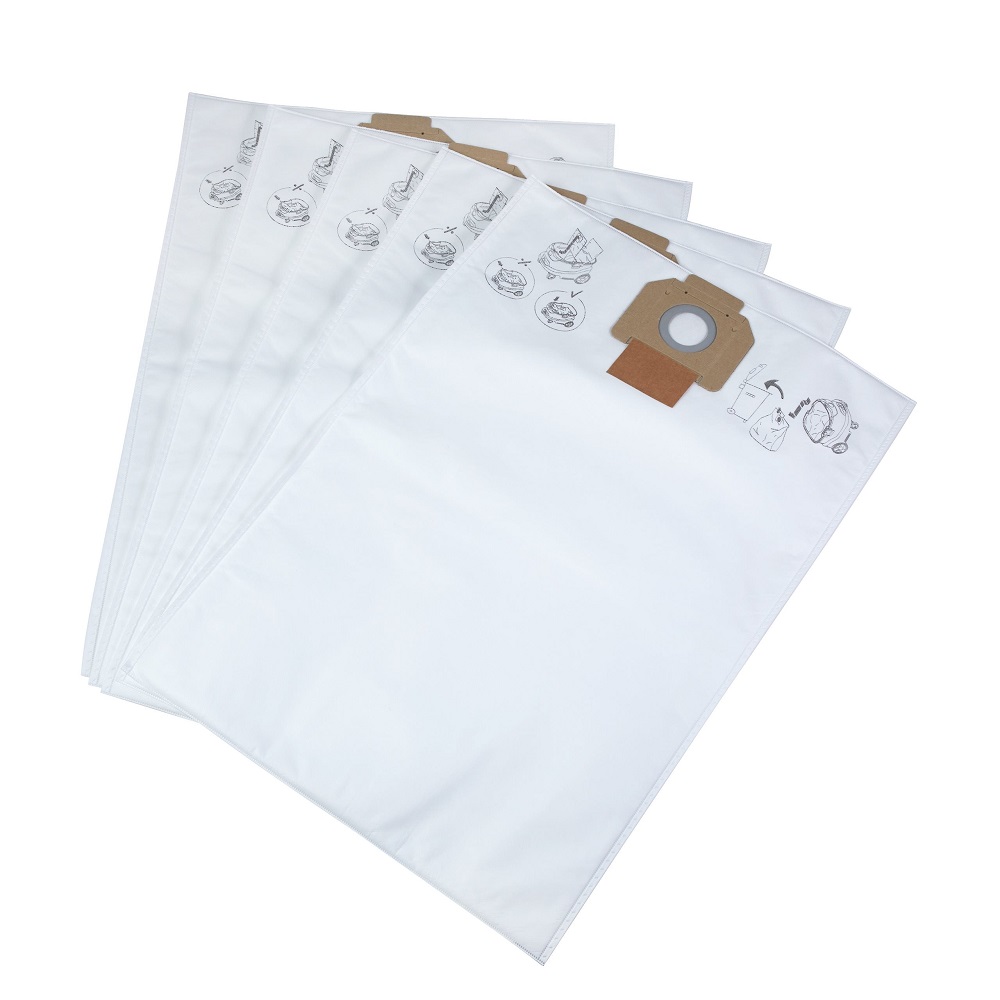 Dammsugarpåsar Fleece AS30LAC/AS30MAC/AS42MAC 30L 5-pack.