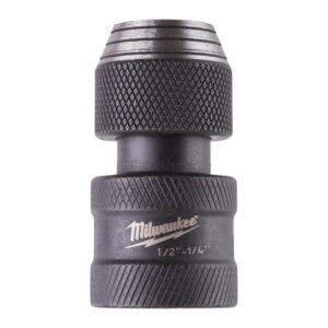 Milwaukee SHOCKWAVE bitsadapter 4932471828 med 1/2 tum fyrkant och 1/4 tum Hex hona.