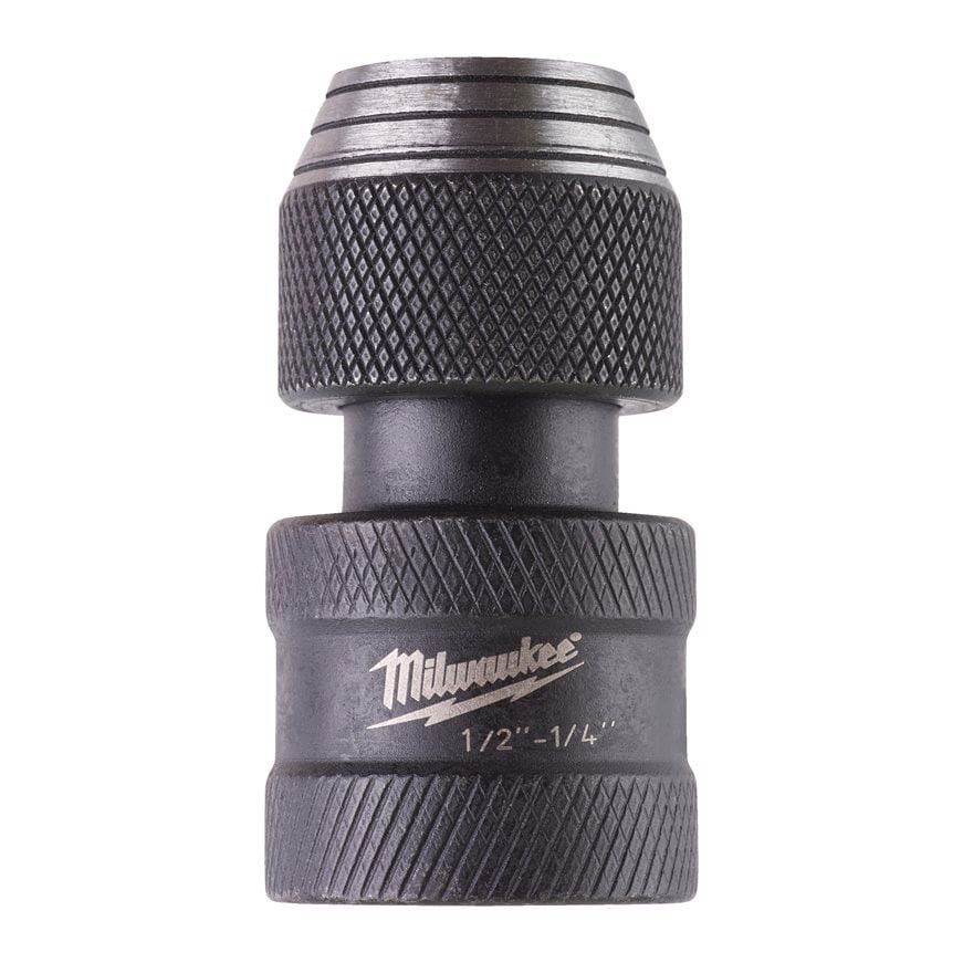Milwaukee SHOCKWAVE bitsadapter 4932471828 med 1/2 tum fyrkant och 1/4 tum Hex hona.