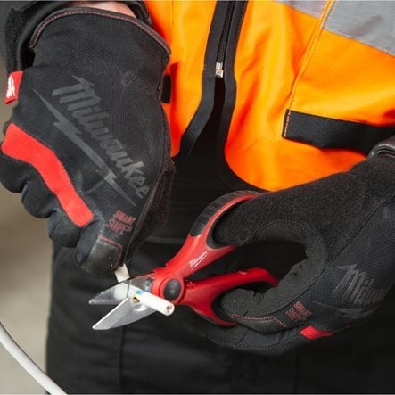 Milwaukee elektrikersax med kabelpress och bälteshållare - Bild 3