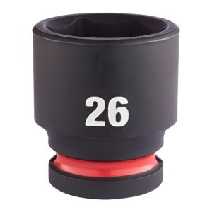 Krafthylsa ½″ Kort 26mm SHOCKWAVE™.