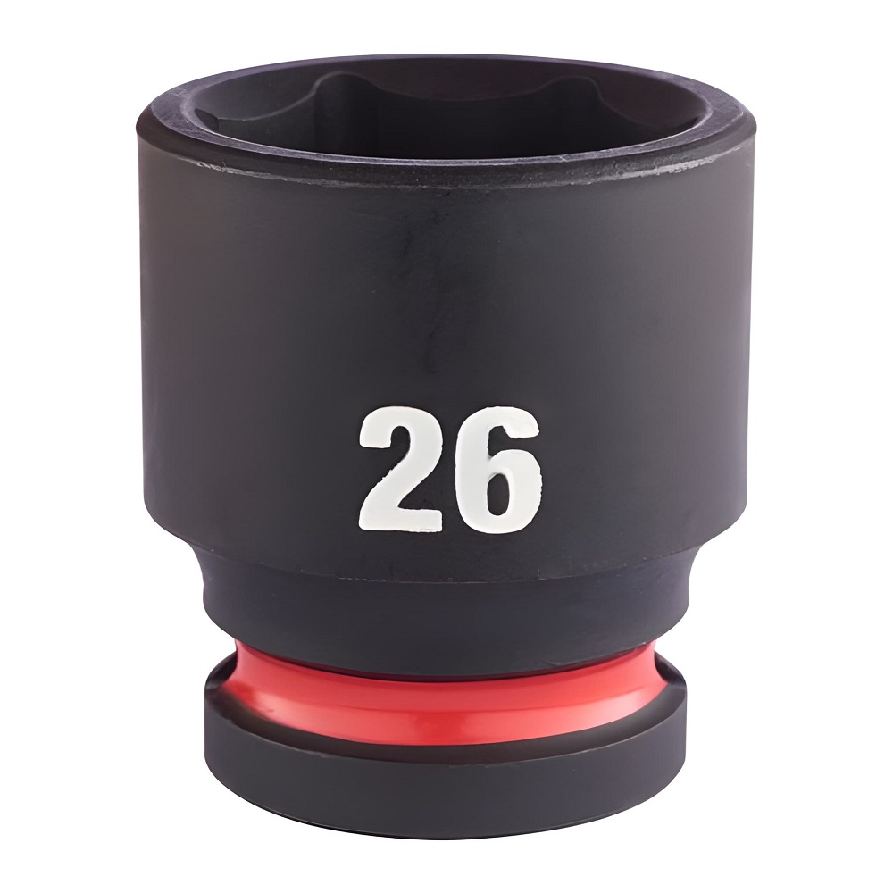 Krafthylsa ½″ Kort 26mm SHOCKWAVE™.