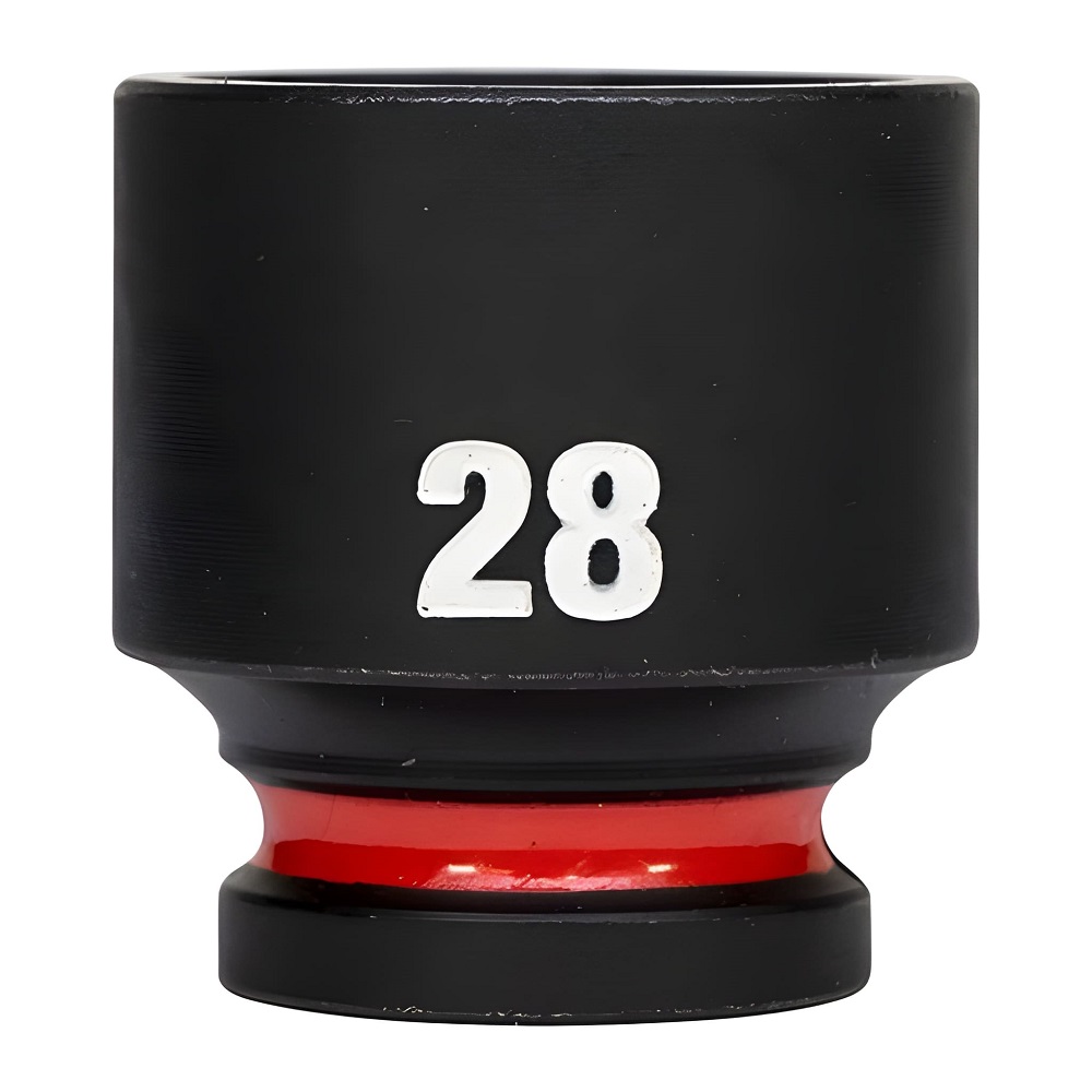 Krafthylsa ½″ Kort 28mm SHOCKWAVE™.