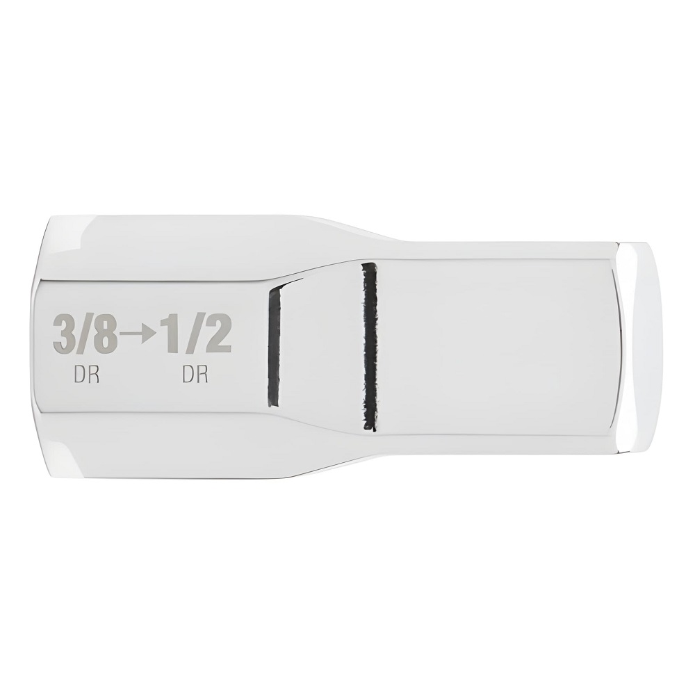 Hylsadapter ⅜″ till ½″.