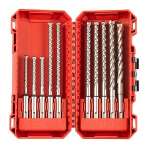 Hammarborrsats SDS+ MX4 Ø5-12mm 10 delar.