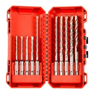 Hammarborrsats SDS+ M2 Ø5-12mm 10-pack.