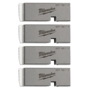 Milwaukee Gängbackar 1-2 BSPT HSS MXFPTRO2 artikelnummer 4932492929 för rostfria rör och Milwaukee MX FUEL rörgängmaskin..