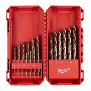 Metallborrsats HSSG-CO 1-10mm 19 delar.