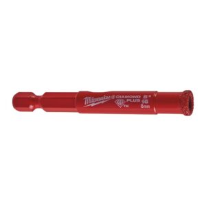 Diamantborr våt ¼" HEX 8mm.