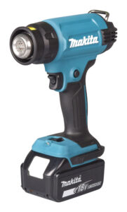Makita Varmluftspistol DHG181Z 18V LXT med temperaturreglering. Bildbeskrivning