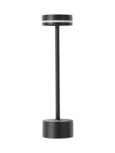 Orrefors Bordslampa LED 411353 uppladdningsbar bordslampa i metall, finns i svart, stål och guld..