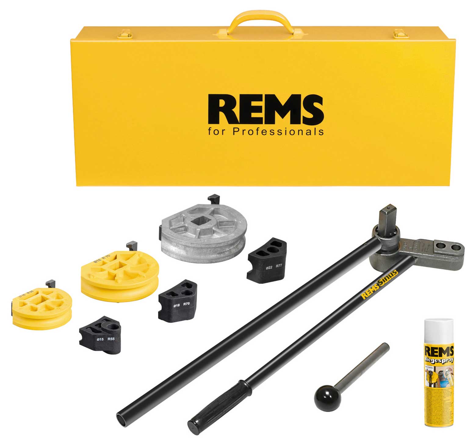 REMS Sinus Set 15+18+22 handrörbockare artikel 154001 R.