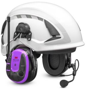 3M PELTOR WS ALERT XPI+ MRX21P3EWS7 hörselkåpa med hjälmfäste.