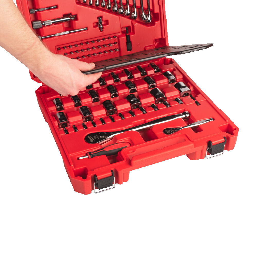 Milwaukee Mekanikersats 1/4" & 1/2" 87DEL - Bild 5