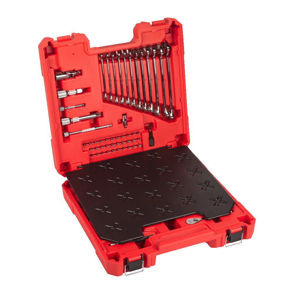 Milwaukee Mekanikersats 1/4" & 1/2" 87DEL - Bild 2