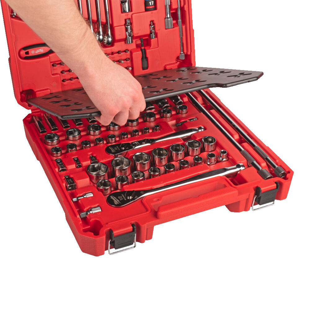 Milwaukee Mekanikersats 1/4" 3/8" 1/2" 108DEL - Bild 5
