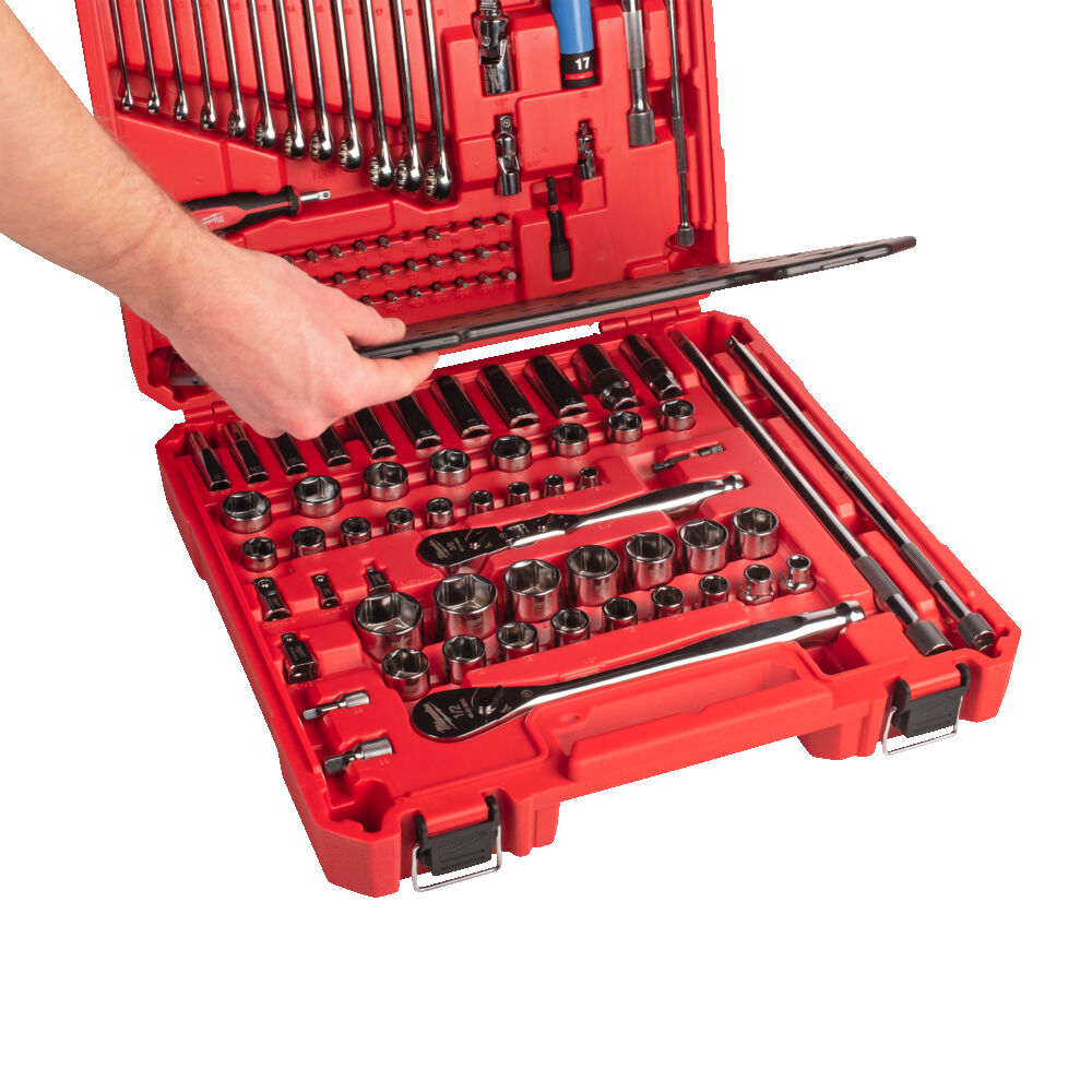 Milwaukee Mekanikersats 1/4" 3/8" 1/2" 108DEL - Bild 4