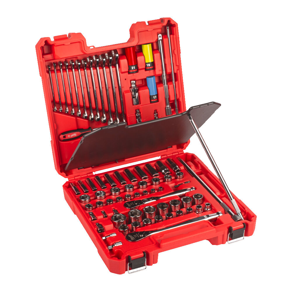 Milwaukee Mekanikersats 1/4" 3/8" 1/2" 108DEL - Bild 2