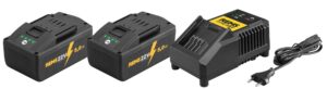 REMS Power-Pack 22 V 2x5,0 Ah med FC 120 W snabbladdare 571591R220.