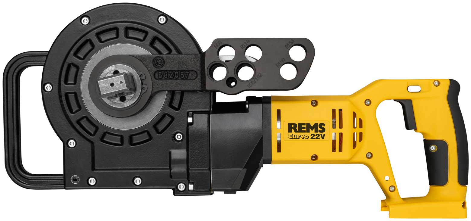 REMS Curvo 22V Set\P 15+18+22+28 – Batteridriven rörbockare - Bild 3