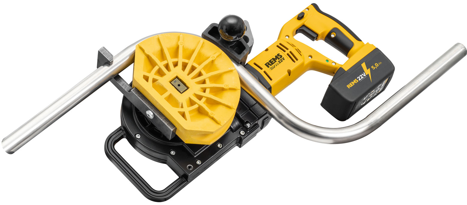 REMS Curvo 22V Set 12+15+18+22+28 R102 – Rörbockare för kopparrör - Bild 4