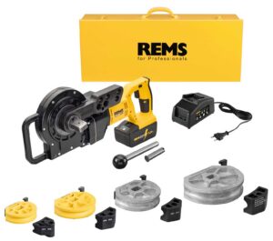 REMS Curvo 22V Set 15+18+22+28 R114 batteridriven rörbockare 580054R220.