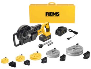 REMS Curvo 22V Set 12+15+18+22+28 R102 batteridriven rörbockare 580057R220.