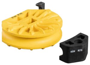 REMS Bockschablon med glidstycke Ø 24 mm 22 U R75 artikelnummer 581130,