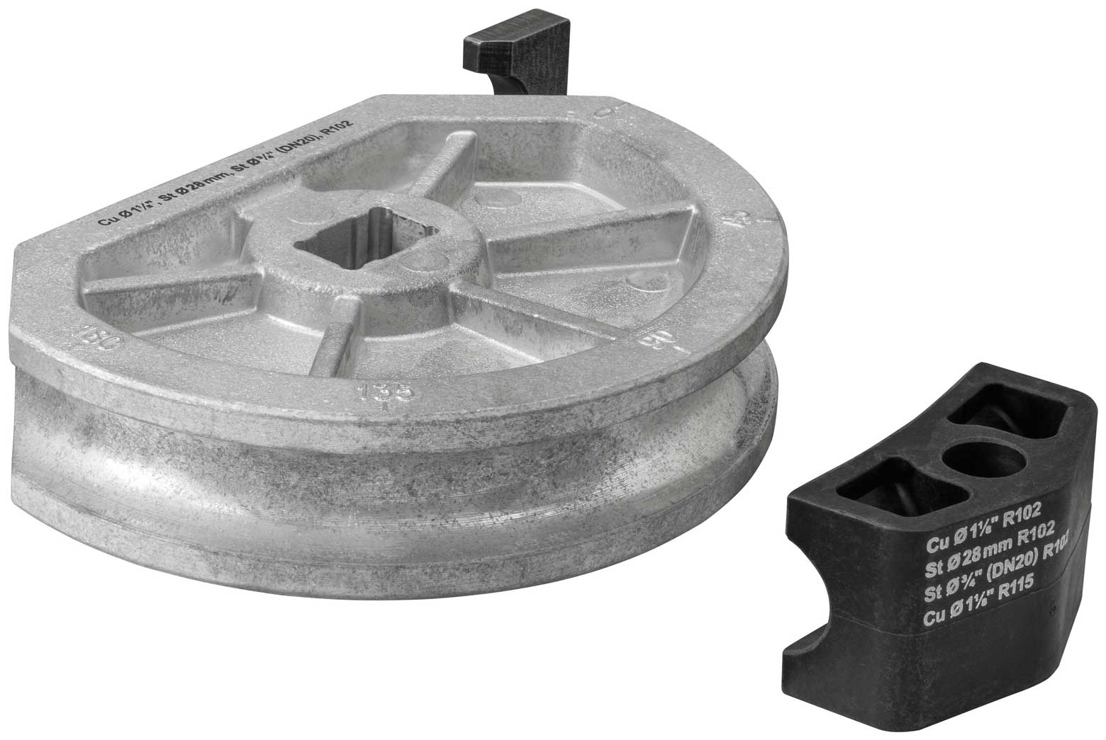 REMS Bockschablon med glidstycke Ø28, 3/4", 1 1/8"(28,6mm),R102.