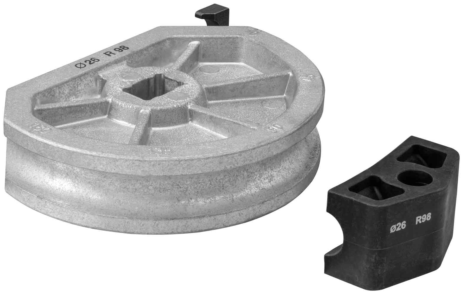 REMS Bockschablon A med glidstycke Ø 26 mm R98 artikelnummer 581270.
