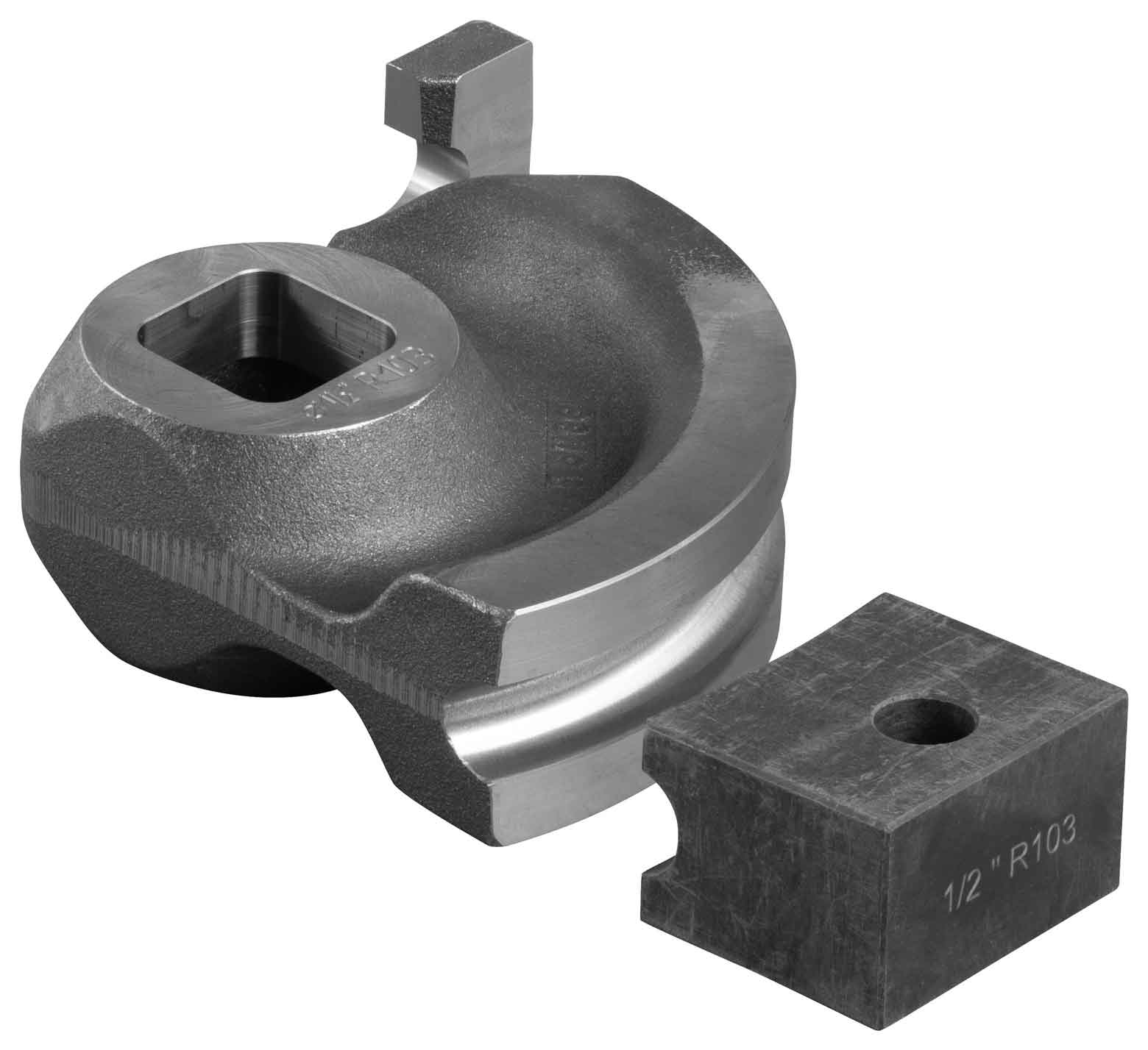 REMS Bockschablon S med glidstycke Ø 21,3 mm 1/2 tum R103 artikelnummer 581480.