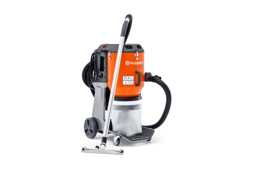 Husqvarna DE 120 SH H-klassad stoftavskiljare för byggdamm.