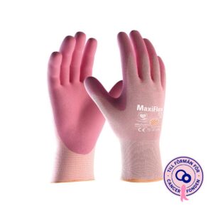 ATG MaxiFlex Active Rosa Bandet handske 34-814 Pink 663.