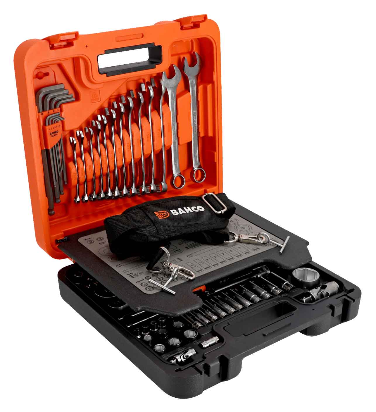 Bahco hylsnyckelsats 1/4″ och 1/2″ – 98 delar - Bild 3