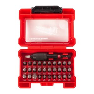 Milwaukee SHOCKWAVE Torx bitssats 32 delar 4932471586.