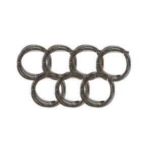 Kopplingsbar rensspiral 22mm x 4,5m 7-pack.
