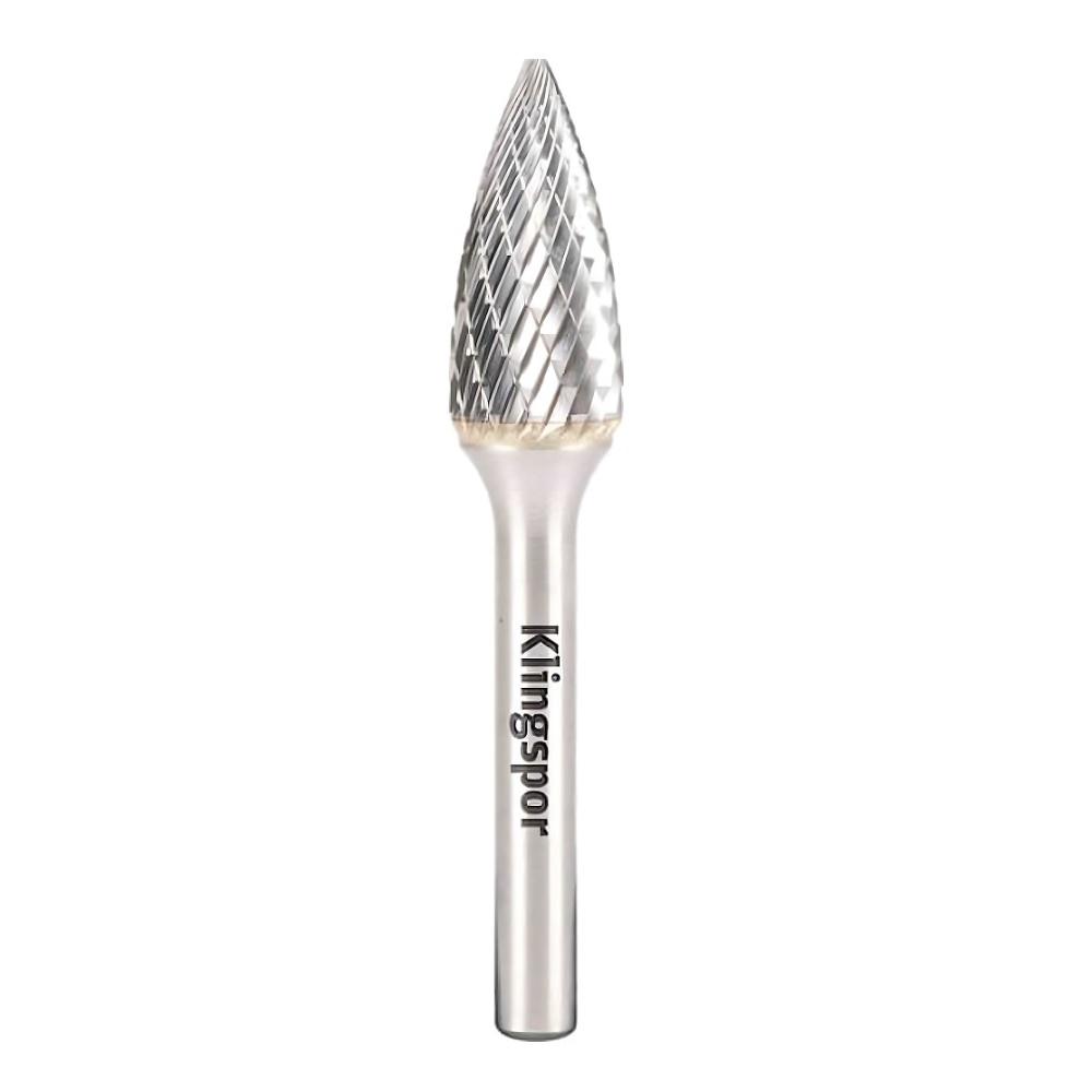 Hårdmetallfil 100G Cut 6 Kägelform 12,7x25x6mm.