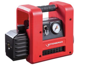ROTHENBERGER ROAIRVAC R32 1.5 tvåstegs vakuumpump med ROBUCKET.