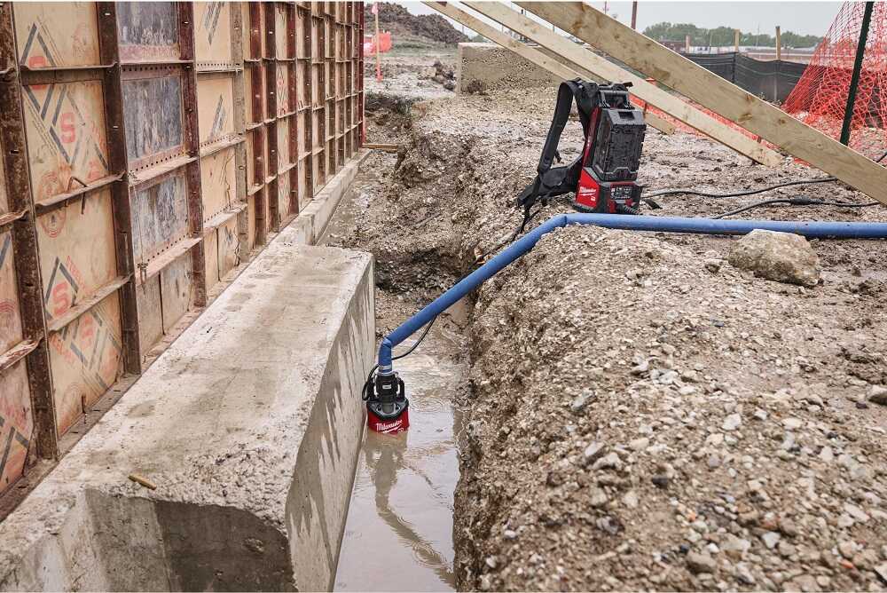Milwaukee Dränkbar pump - Batterienhet MXF SMP2PBE-0 - Bild 7