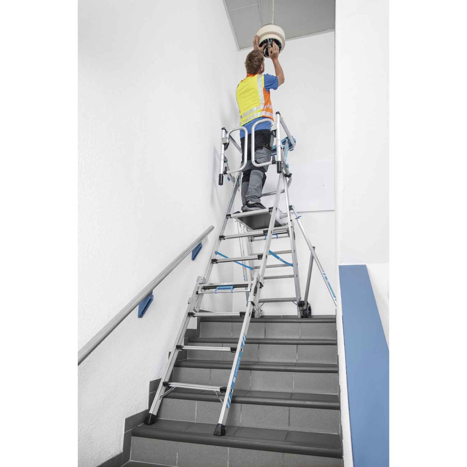 ZARGES ZAP Masterflex Plus S Teleskopisk plattformsstege - Bild 6