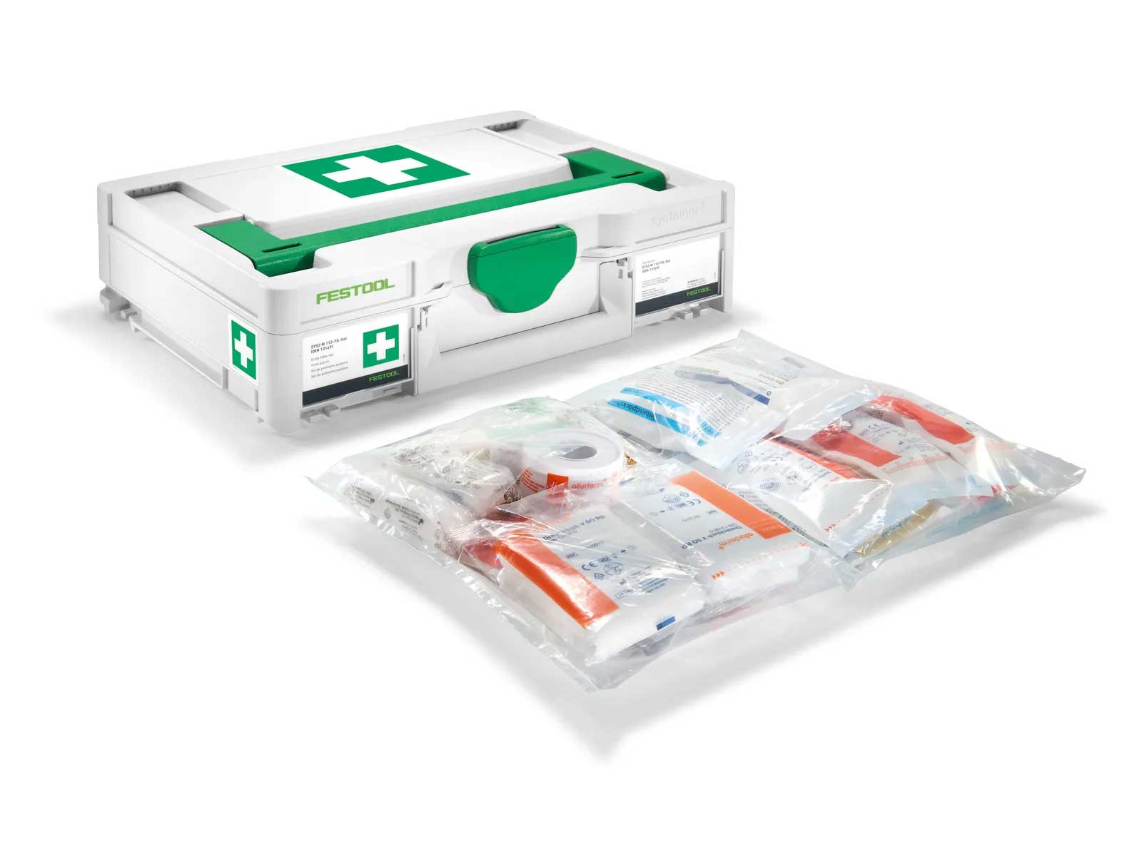 Festool SYS3 M 112-FA-Set första hjälpen-systainer.