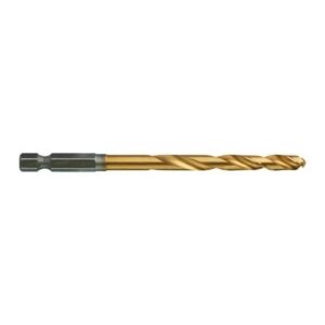 Milwaukee RED HEX SHOCKWAVE HSS-TiN metallborr 5-pack.