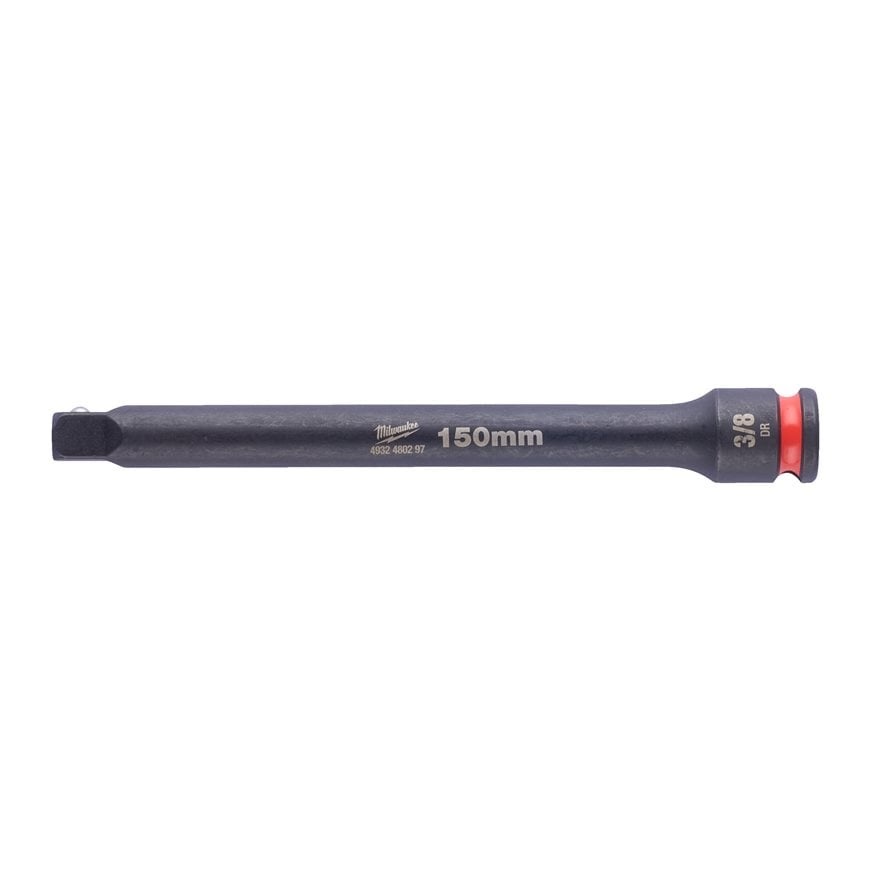 Milwaukee 3/8 tum hylsförlängare 150 och 250 mm.